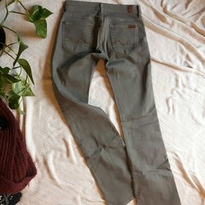 Sage Green Denim